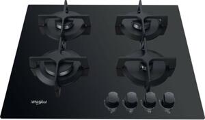 Płyta gazowa WHIRLPOOL GOB616NB Żeliwne ruszty Szkło 59cm