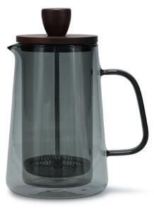 Szara szklana kawiarka 350 ml Luma – S|P Collection