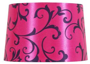 Abażur różowy z tkaniny/PCV E14 Arosa Candellux 77-10650