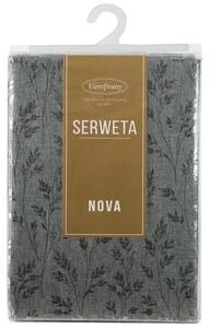 Obrus EUROFIRANY Simona 85 x 85 cm Srebrny