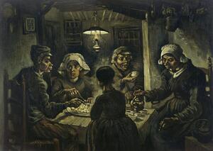 Reprodukcja The Potato Eaters 1885, Vincent van Gogh