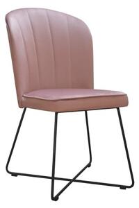 Krzesło tapicerowane Cargo z przeszyciami