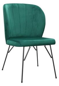 Krzesło tapicerowane Poux nowoczesne
