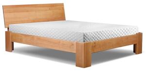 Łóżko drewniane Salem : Rozmiar - 180x200, Pojemnik na pościel - Nie, Rodzaj drewna - Olcha, Wybarwienie drewna - Olcha naturalna