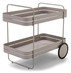 Metalowy barek na kółkach 74x42 cm Gin & Trolley – Spinder Design
