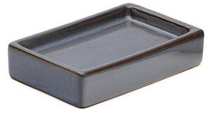 Ciemnoniebieska ceramiczna mydelniczka Silvet – Kave Home