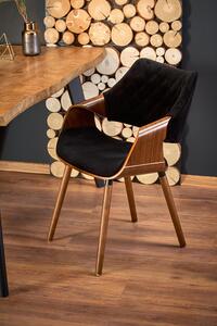 Krzesło z drewna giętego do salonu K396 - czarny