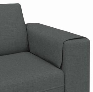 Nowoczesna sofa w ciemnoszarym kolorze z ergonomicznymi podÅokietnikami i brÄ zowymi nogami, idealna do eleganckich wnÄtrz