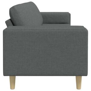 Nowoczesna sofa w ciemnoszarym kolorze z ergonomicznymi podÅokietnikami i brÄ zowymi nogami, idealna do eleganckich wnÄtrz