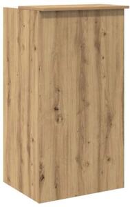 Biurko recepcyjne dÄ b artisan 55x50x103,5 cm drewno klejone
