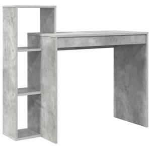 Biurko betonowy szary 100 x 40 x 90 cm materiaÅ drewnopochodny