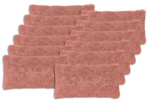 Poszewka na poduszkę 12 pcs HEERLEN różowy 40 x 80 cm Fleece PV