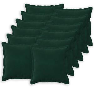 Poszewka na poduszkę 12 pcs HOUTEN Ciemnozielony 50 x 50 cm