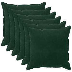 Poszewka na poduszkę 6 pcs HOUTEN Ciemnozielony 80 x 80 cm