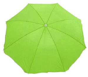 Zielony parasol plażowy łamany CORAL 180 cm