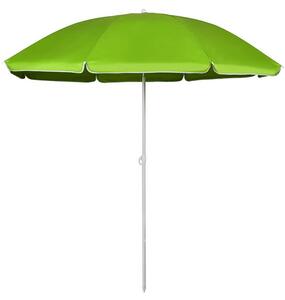 Zielony parasol plażowy łamany CORAL 180 cm