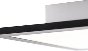 Nowoczesna lampa sufitowa czarna z diodą LED 120 cm - Liv Oswietlenie wewnetrzne