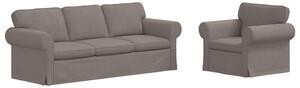 ModuÅowa kanapa w ciemnoszarym kolorze z ergonomicznym designem
