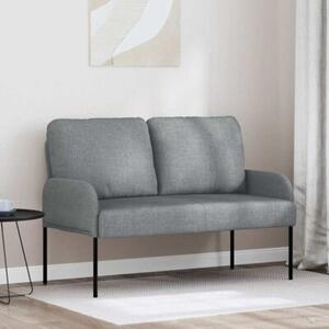 Nowoczesna sofa w minimalistycznym stylu jasnoszara