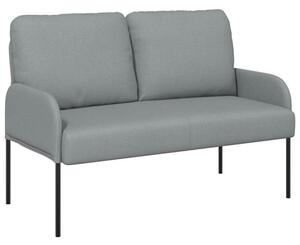 Nowoczesna sofa w minimalistycznym stylu jasnoszara