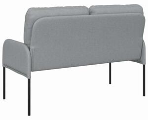 Nowoczesna sofa w minimalistycznym stylu jasnoszara