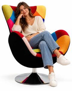 Fotel obrotowy butterfly uszak wypoczynkowy M2-W28