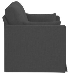 Nowoczesna sofa moduÅowa z metalowÄ ramÄ w kolorze czarnym