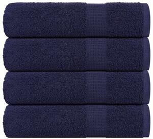 Ręczniki do rąk frogn 4 szt. granatowy 50x100 cm 360 g/m²