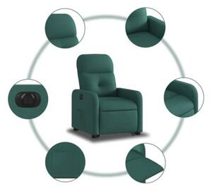 Podnoszony fotel masujÄ cy, elektryczny, rozkÅadany, zielony
