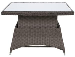 Zestaw mebli ogrodowych HOME & GARDEN Termoli 330205 Brązowy
