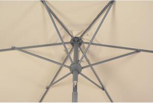 Beżowy parasol ogrodowy ø 300 cm Roja – Rojaplast