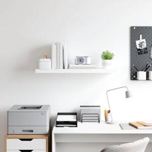 Półka ścienna, biała, 80x23,5x3,8 cm, mdf