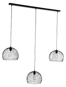 Moderne hanglamp zwart 3-lichts - Koopa Oswietlenie wewnetrzne