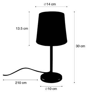 Moderne tafellamp geel - Lakitu Oswietlenie wewnetrzne