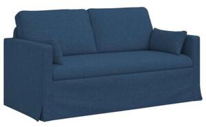 ModuÅowa sofa nowoczesna w kolorze niebieskim z ergonomicznym wsparciem