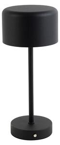 Moderne tafellamp zwart oplaadbaar - Poppie Oswietlenie wewnetrzne