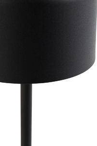 Moderne tafellamp zwart oplaadbaar - Poppie Oswietlenie wewnetrzne
