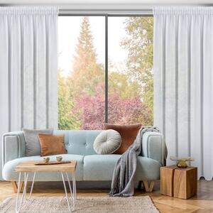 Firana gotowa EUROFIRANY Arleta 135 x 270 cm Biały