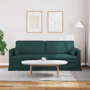 Nowoczesna sofa moduÅowa w ciemnej zieleni z metalowÄ ramÄ