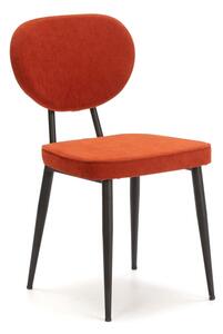 Pomarańczowe krzesła zestaw 2 szt. Zenit – Marckeric