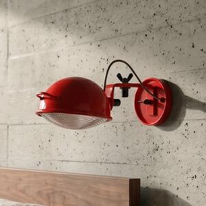 Aluminor Kinkiet Jeep, czerwony, salon / jadalnia, metal, design