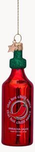 Ozdoba choinkowa ze szkła dmuchanego Thai Hot Chili Sauce