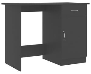 Biurko, czarne, 100x50x76 cm, materiaÅ drewnopochodny