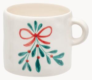 Ręcznie malowany kubek Mistletoe
