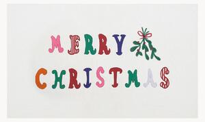 Ręcznie wykonany obrus Merry Christmas