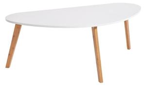 Biały stolik Bonami Essentials Skandinavian, dł. 120 cm
