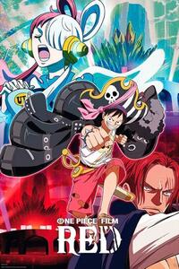 Plakat, Obraz One Piece Red - Movie Poster, (61 x 91.5 cm)