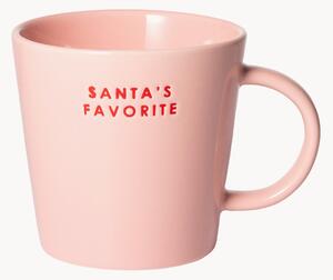 Kubek ze szkła dmuchanego Santa's Favorite