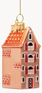 Bombka ze szkła dmuchanego Amsterdam Canal House