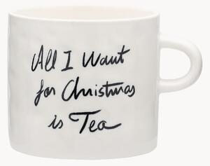 Ręcznie wykonany kubek świąteczny XL All I Want Is Tea